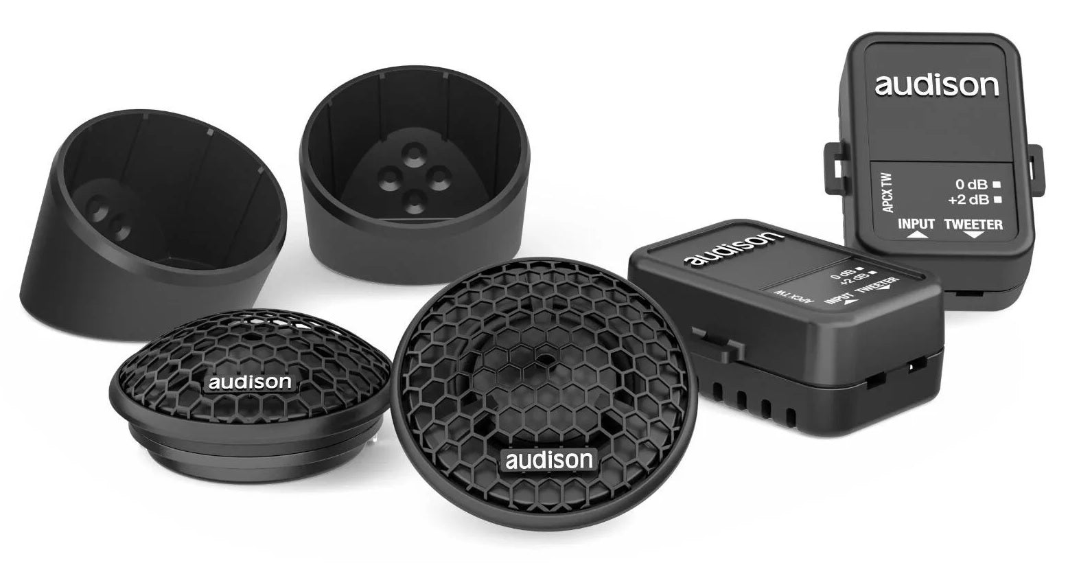 Audison Prima APK 570 Elliptical 300W 5" x 7" 2-Way Component Car Speakers
