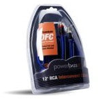 PowerBass ARCA-12 - 12'  3.7m Double Shielded RCA Cable
