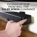 SANUS ASBWM1-B1 Accents Soundbar Mount - Black