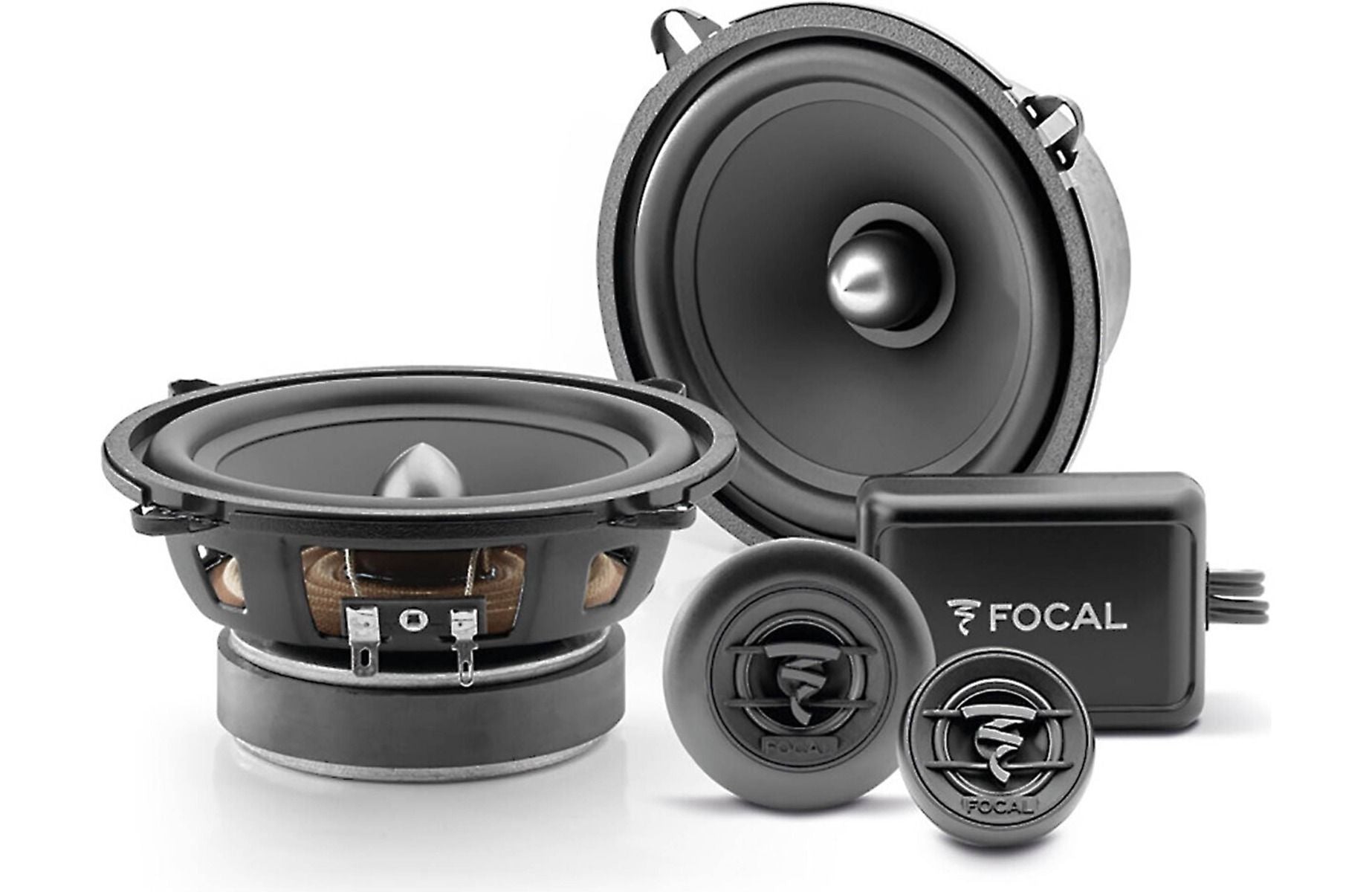 Mercedes Sprinter, Viano, Vito / VW Crafter Focal ASE 130 5.25" 2 Way Component Car Front Door Speaker Upgrade Kit