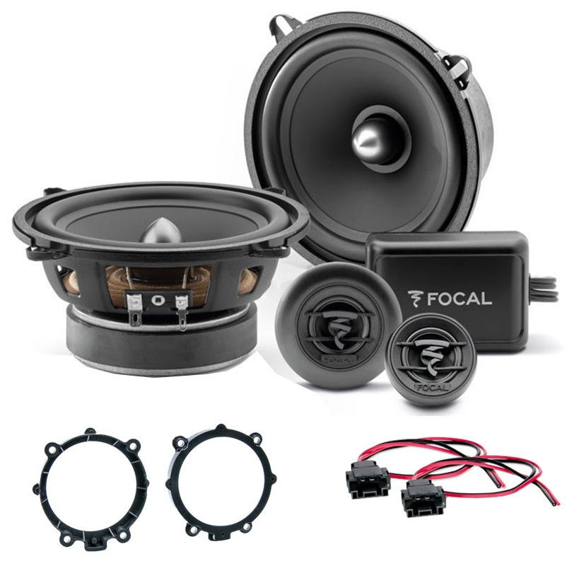 Mercedes Vito 2003 - 2014 Focal ASE130 13CM 2-Way Component Front Door Car Speaker Upgrade Kit