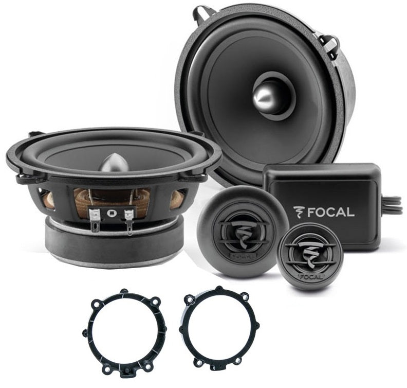 Mercedes Sprinter, Viano, Vito / VW Crafter Focal ASE 130 5.25" 2 Way Component Car Front Door Speaker Upgrade Kit