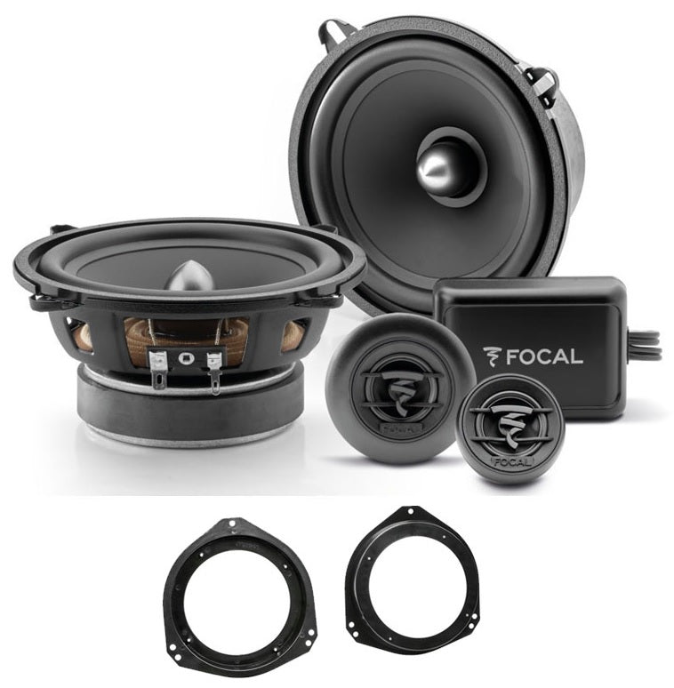 Vauxhall Corsa, Tigra, Vivaro Focal ASE130 + 13cm Front Door Speakers Upgrade Kit