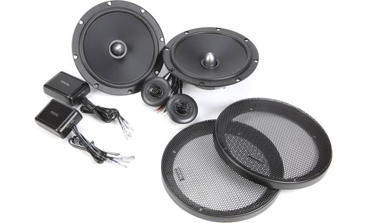 Seat Altea, Arosa, Leon,  Ibiza, Leon, Mii Focal ASE-165S 16.5cm Front/Rear Door Car Speakers Upgrade Kit