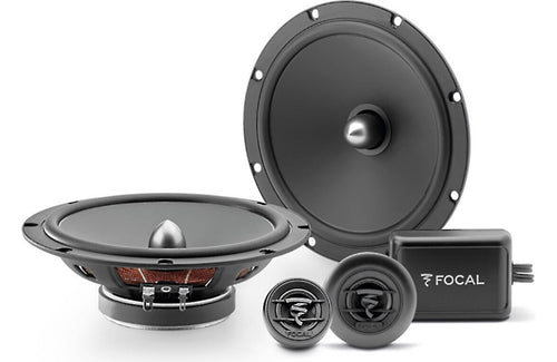 Audi, Seat, Skoda VW Focal ASE165S 16.5cm 2 Way Front Doors Car Speakers Upgrade Kit