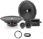 Mitsubishi Lancer, Mirage, Outlander Focal ASE-165S 16.5cm Front Door Car Speakers Upgrade Kit
