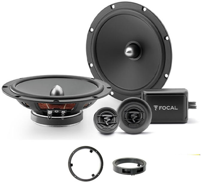 Mitsubishi Lancer, Mirage, Outlander Focal ASE-165S 16.5cm Front Door Car Speakers Upgrade Kit