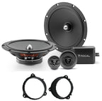 Ford Galaxy, S-Max 2006 onwards Focal ASE 165 6.5" Front and Rear Door Car Speakers Upgrade Kit