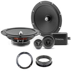 Audi, Seat, Skoda VW Focal ASE165S 16.5cm 2 Way Front Doors Car Speakers Upgrade Kit
