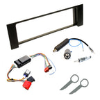 Audi A4 B6 With BOSE 2001-2005 Single Din Fascia / Wiring / Antenna Adaptor Fitting Kit