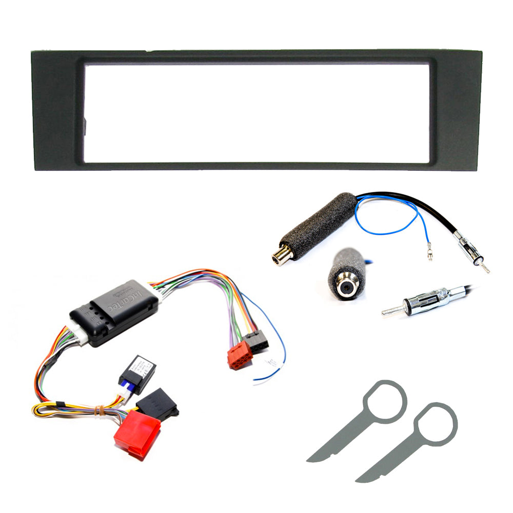 Audi A3 8P With Bose 2003-2007 Single Din Car Fascia / Wiring / Antenna Adaptor Kit