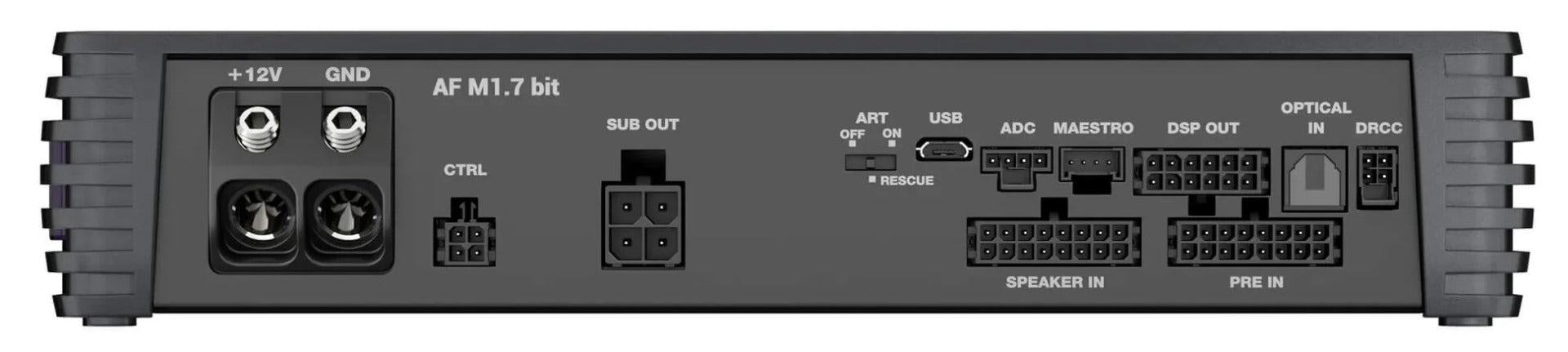 Audison AF M1.7 bit - Mono DSP 7-Channel Amplifier With DSP - 1200W RMS