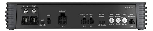 Audison AF M1D Monoblock Class D Car Amplifier 1200W RMS @ 1 Ohm