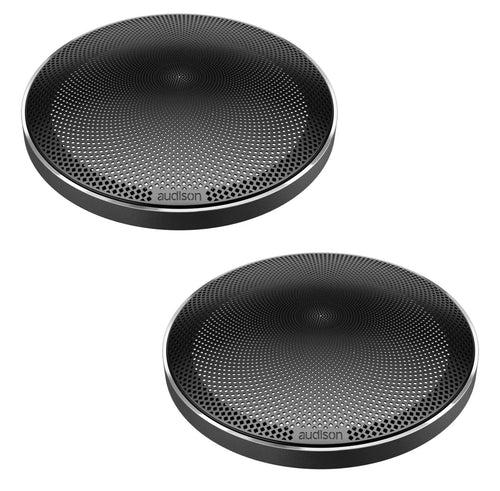 Audison Voce II AVG 6.5 B II Black Midrange Speaker Grille Set for AV 6.5P