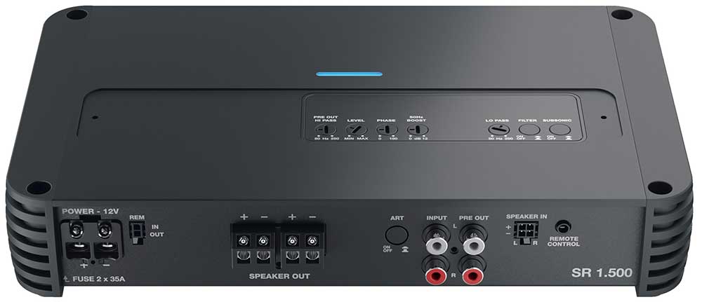 Audison SR1.500 Mono Compact High Powered Car Amplifier 1000W