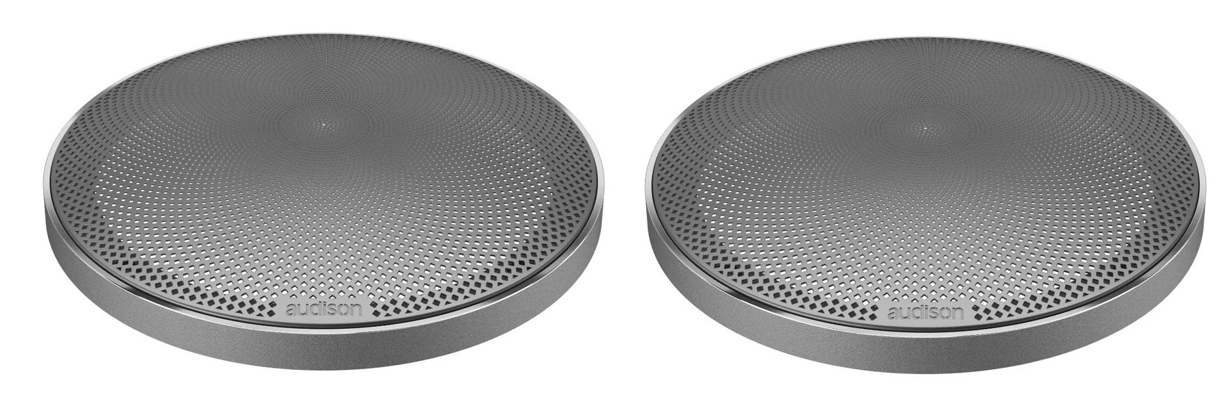 Audison Voce II AVG 3.0 S II Silver Midrange Speaker Grille Set for AV 3.0 II
