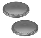 Audison Voce II AVG 6.5 S II Silver Midrange Speaker Grille Set for AV 6.5P
