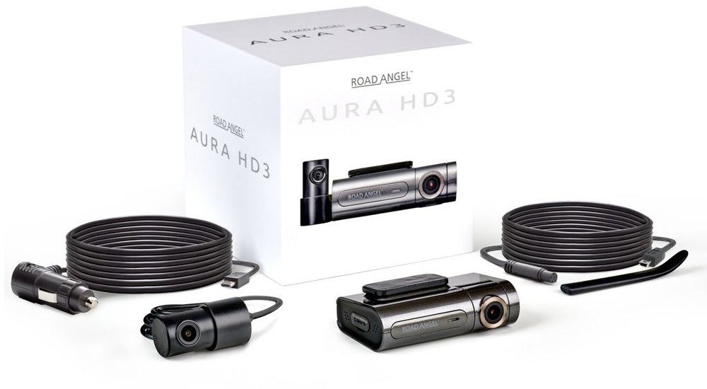 Road Angel AURA HD3 High Res 1440p Dash Cam (AURA HD3)