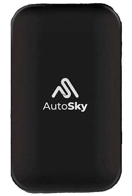 Autosky WCPAA-DUAL Wireless CarPlay and Android Auto Adapter With Netflix & YouTube