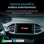 Autosky WCPAA-DUAL Wireless CarPlay and Android Auto Adapter With Netflix & YouTube