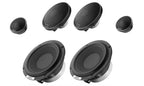 Audison VOCE II AVK 6A 3-Way Active 6.5 Inch 300w  Component Speaker System Pair