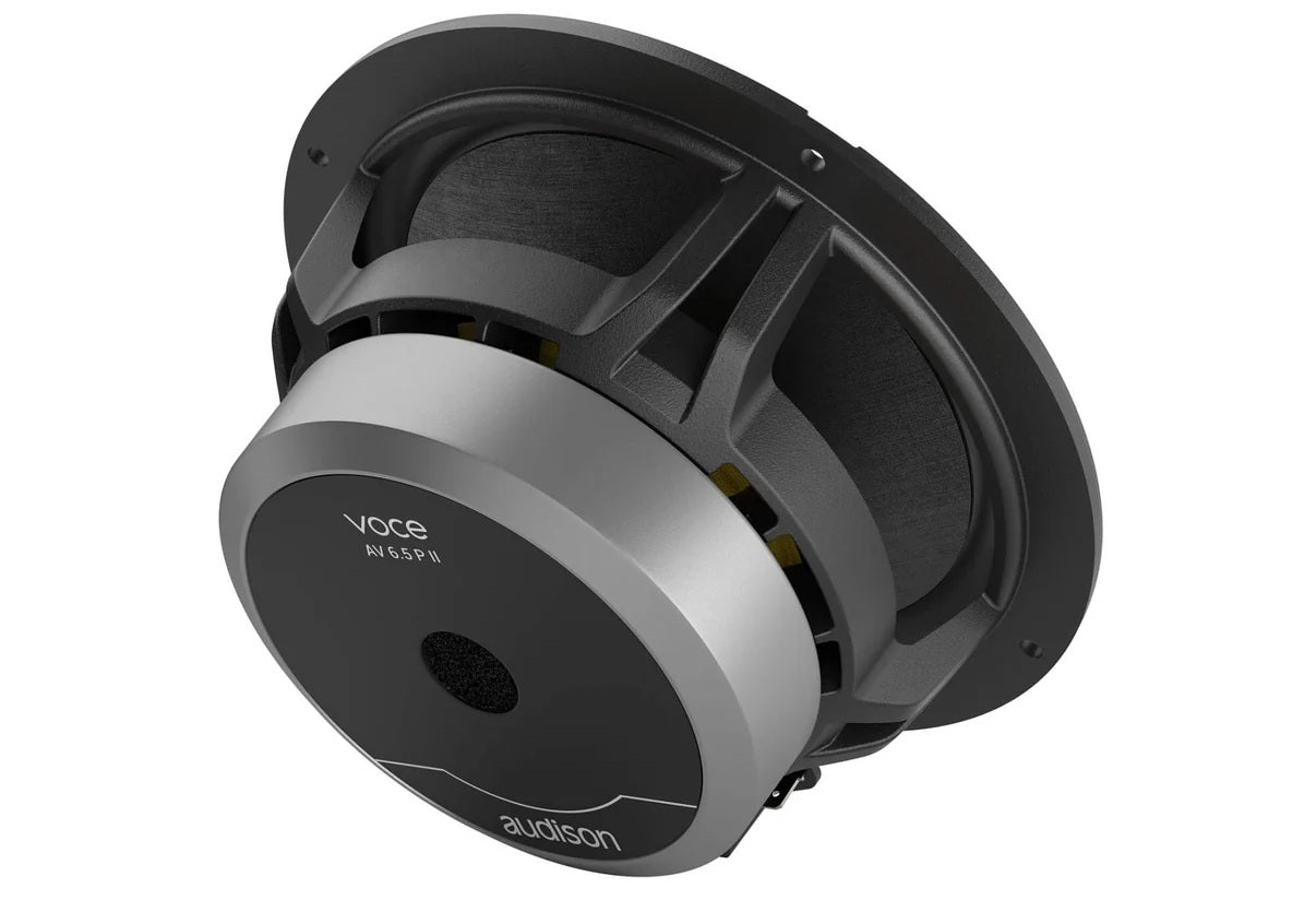 Audison VOCE II AVK 6A 3-Way Active 6.5 Inch 300w  Component Speaker System Pair
