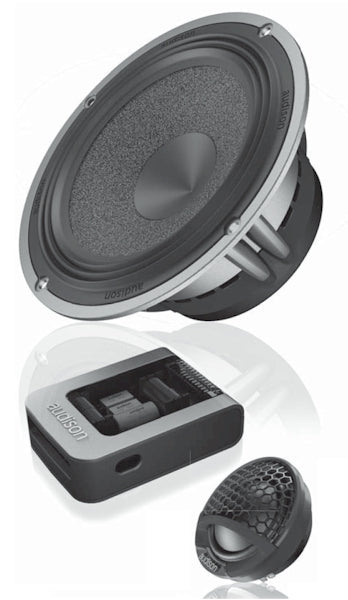 Audison AVK6 Authentic Voce 6-1/2"  2-way Compnent Car Speakers Pair