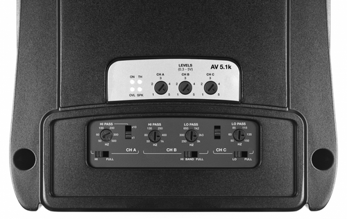 Audison AV5.1K - 5 Channel Class-A/AB/D Voce 1650 watt Amplifier