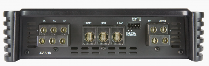 Audison AV5.1K HD - 5 Channel Class-A/AB/D Voce Amplifier
