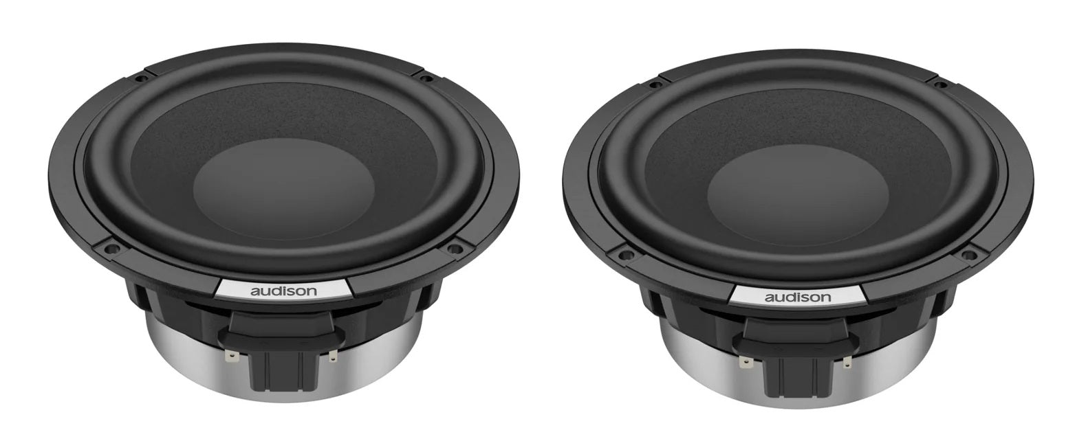 Audison Voce II AVX 6.5 P II Authentic Voce 6.5"  165mm 4ohm 240W midrange car speakers