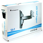 AV Supports S61 Swivel & Tilt Wall Bracket for 24-32" Screens - Black