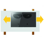 AVF ZML8360 Flat To Wall TV Wall Mount for Screens Up To 80"