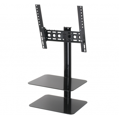 AVF ESL422B Tilt & Turn TV Wall Mount with AV Shelving for Screens Up To 47"