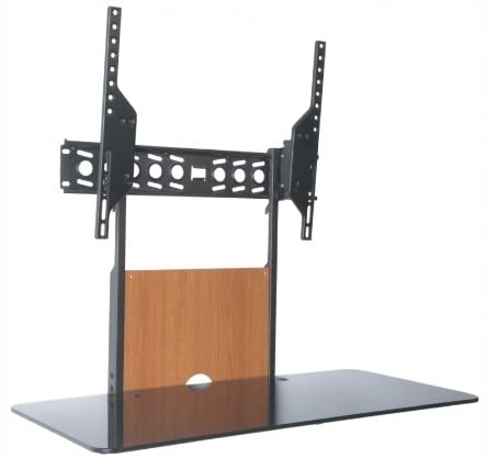AVF PSL911 Ultimate 'All in One' TV Wall Mount And Shelf 4 interchangeable Black White Oak & Walnut  for Screens Up To 55"