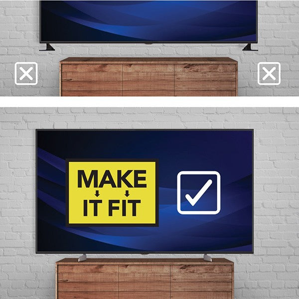 AVF QB600S Extra Large Replacement TV Base for Screens up to 100" 68kg