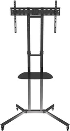 AVF WFSL500 Mobile TV Cart with Shelf & Castors for Screens up to 60" (50kg)