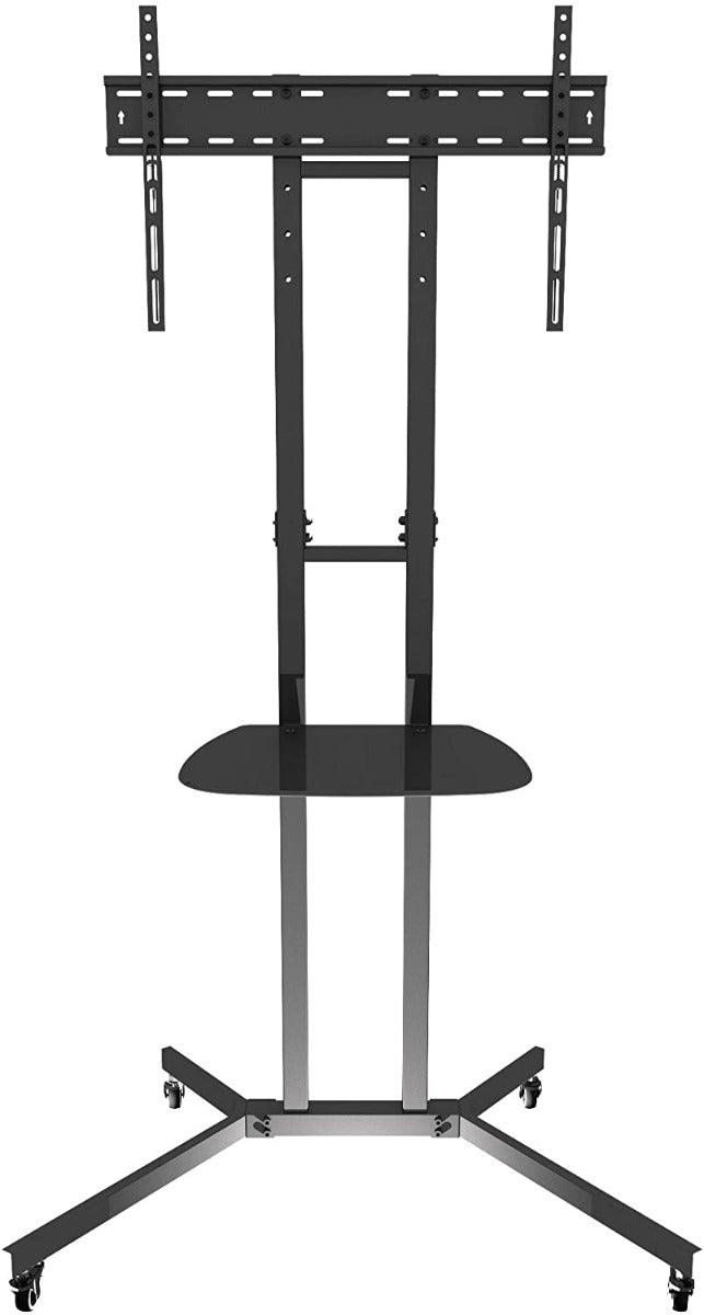 AVF WFSL500 Mobile TV Cart with Shelf & Castors for Screens up to 60" (50kg)
