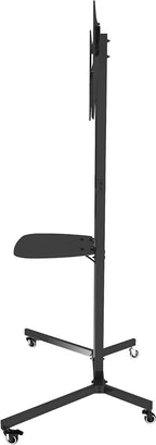 AVF WFSL500 Mobile TV Cart with Shelf & Castors for Screens up to 60" (50kg)