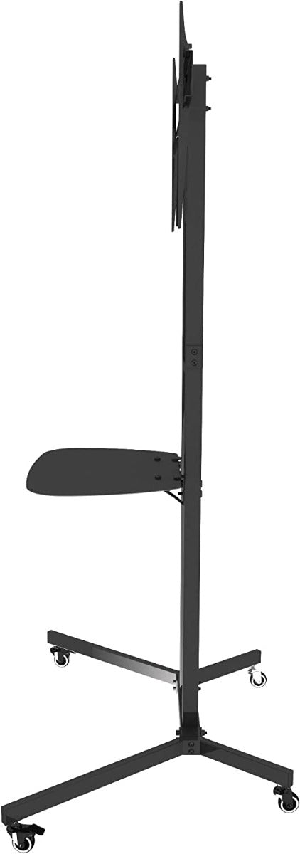 AVF WFSL500 Mobile TV Cart with Shelf & Castors for Screens up to 60" (50kg)