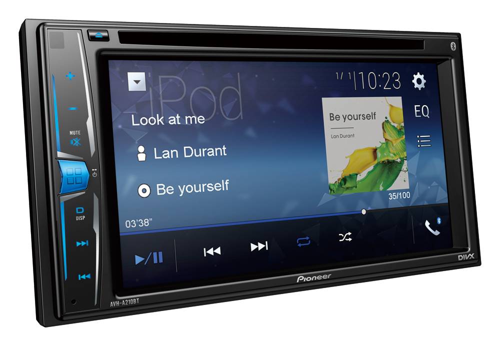 Pioneer AVH-A210BT - 6.2” Screen CD DVD MP3 Bluetooth iPhone Stereo ND-BC9 Camera