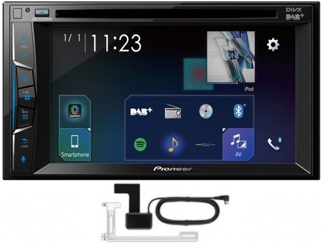 Pioneer AVH-A3200DAB 6.2" Multimedia Player with Bluetooth, DAB/DAB+, Spotify & Siri Eyes Free Aerial