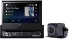 Pioneer AVH-A7100BT + ND-BC9 Multimedia 7" Flip Out Motorised Screen, Bluetooth