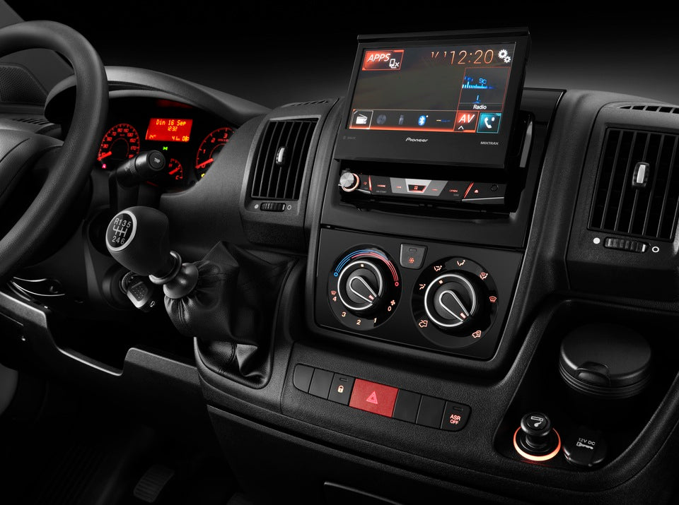 Pioneer AVH-A7100BT + ND-BC9 Multimedia 7" Flip Out Motorised Screen, Bluetooth