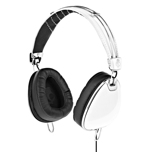 Skullcandy Aviator 2.0 Over-Ear Headphones with Mic - White