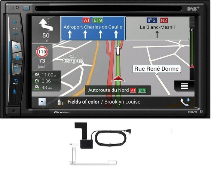 Pioneer AVIC-Z730DAB 6.2" Apple CarPlay, Mirroring, SatNav, Waze, Bluetooth, Spotify & w/ ND-BC8 Camera
