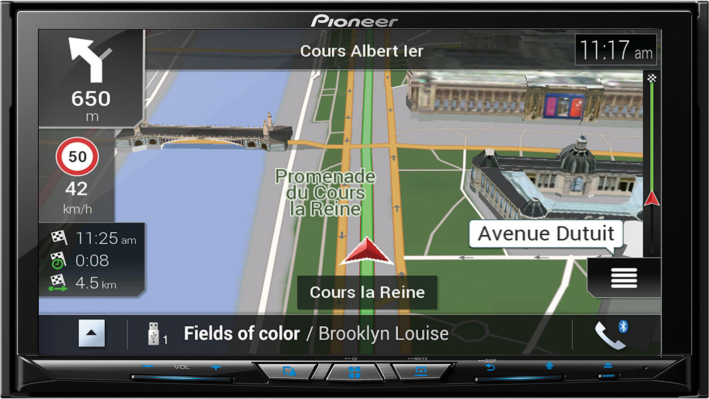 Pioneer AVIC-Z830DAB 7" Screen WiFi Apple CarPlay, Wireless Mirroring, Android Auto, Bluetooth, DAB+, Spotify and USB w/ DAB Aerial