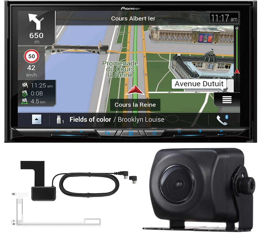 Pioneer AVIC-Z930DAB 7" Screen WiFi Apple CarPlay, Wireless Mirroring, Android Auto, Bluetooth, DAB+, Spotify, WAZE and USB + NDBC8 Camera