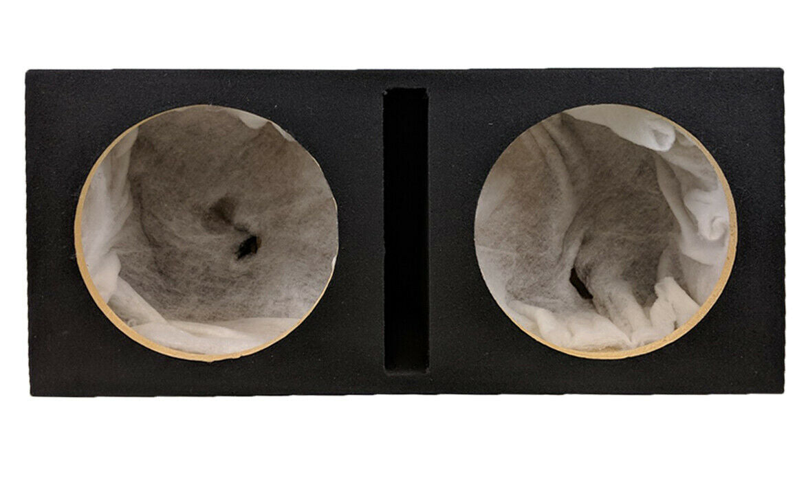 In Phase BX212PL Double Dual 12" Custom Slot Ported box MDF enclosure for 2 x 12" subwoofers
