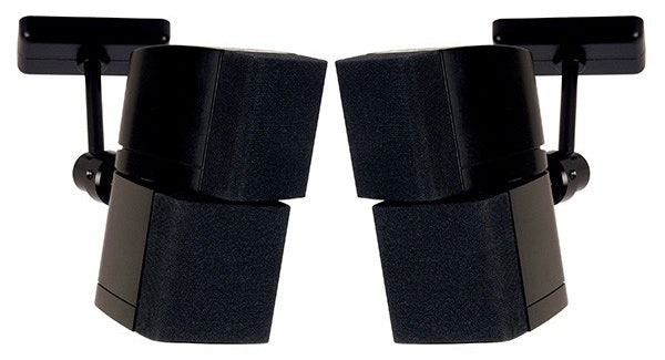 B-Tech BT342 Home Cinema Speaker Ceiling Mounts Black (Pair)