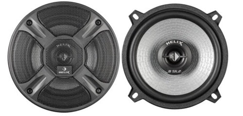 HELIX B 5X.2 -  5.25" 130mm 2 Way Coaxial Car Speakers 240 Watts